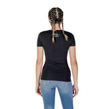 Guess Black Cotton Tops & T-Shirt