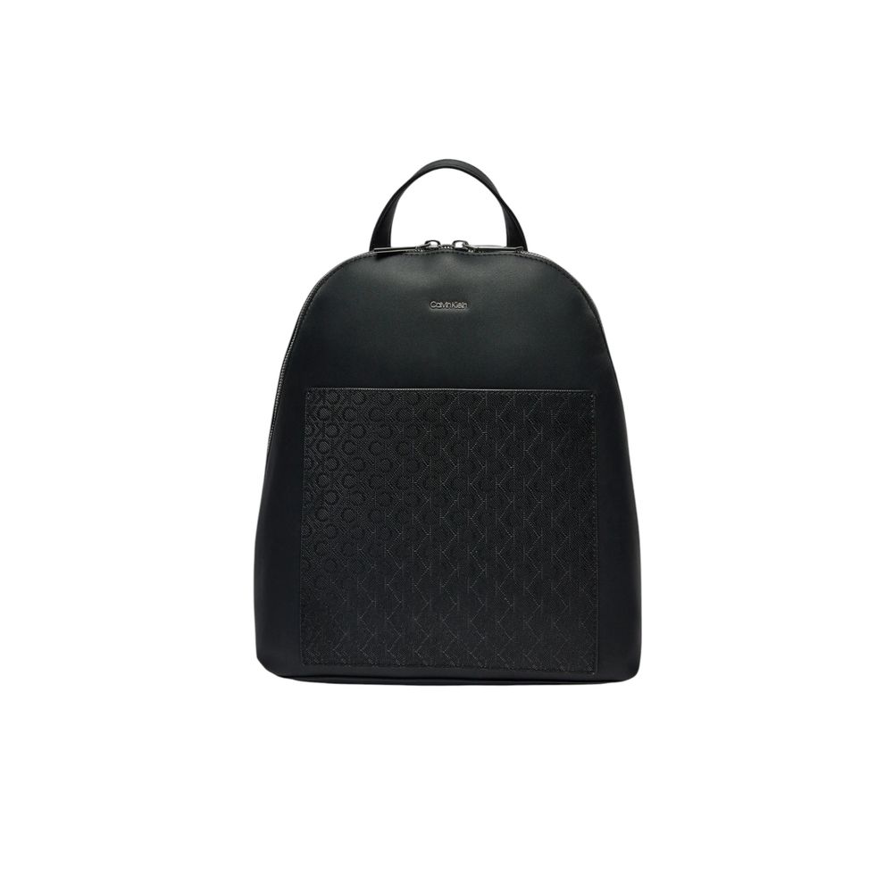 Calvin Klein Black Polyethylene Backpack