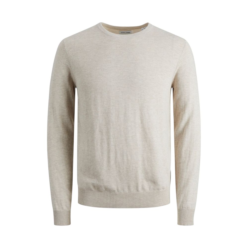 Jack Jones Beige Cotton T-Shirt