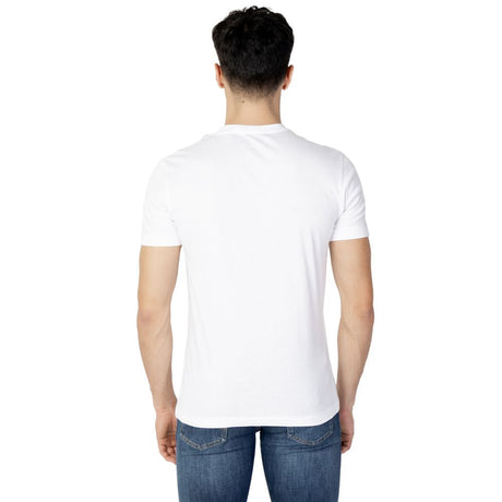 Calvin Klein Jeans White Cotton T-Shirt