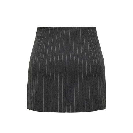 Only Gray Polyester Skirt