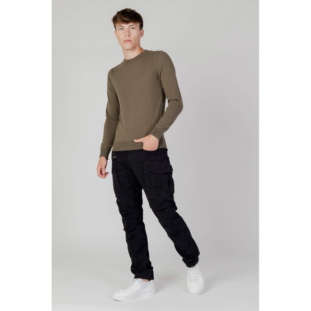 Replay Black Cotton Jeans & Pant