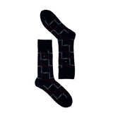 Tommy Hilfiger Blue Cotton Sock