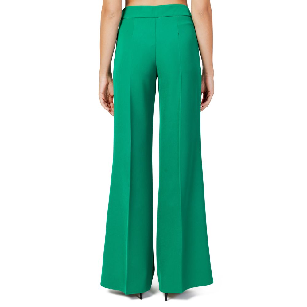 Sandro Ferrone Green Polyester Jeans & Pant