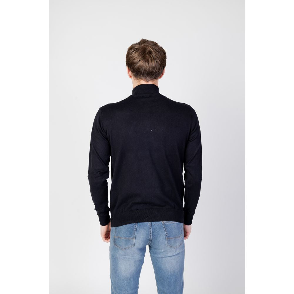 U.S. POLO ASSN. Black Cotton Sweater