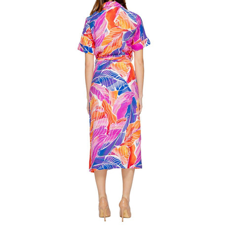 Vila Clothes Multicolor Viscose Dress