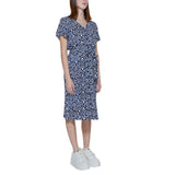 Street One Blue Viscose Dress