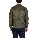 Gianni Lupo Green Polyamide Bomber