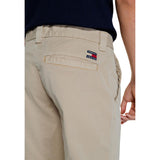 Tommy Hilfiger Jeans Gold Recycled Cotton Casual Pants