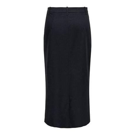 Jacqueline De Yong Gray Polyester Long Skirt