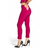 Rinascimento Bordeaux Polyester Casual Pants