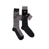 Emporio Armani Underwear Gray Cotton Socks