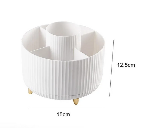 Rotating Desktop Cosmetic Brush Holder