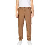Hamaki-Ho Beige Polyester Casual Pants