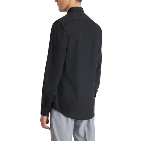 Antony Morato Black Cotton Shirt