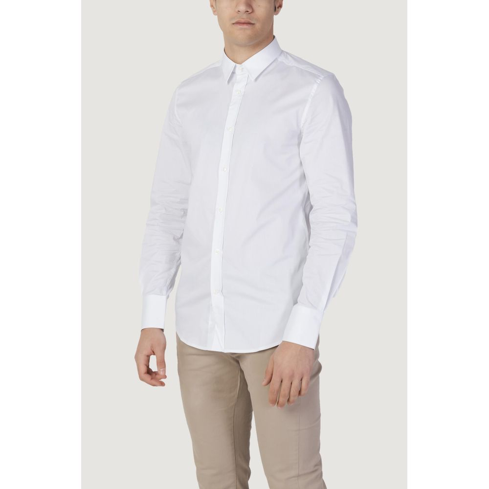 Antony Morato White Cotton Shirt