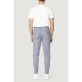 Antony Morato Blue Linen Jeans & Pant