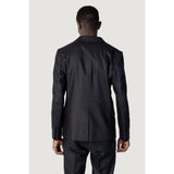 Antony Morato Black Linen Suit