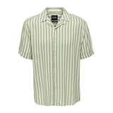 Only & Sons Green Viscose Shirt