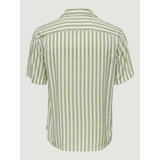 Only & Sons Green Viscose Shirt