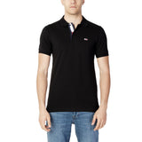 Tommy Hilfiger Jeans Black Cotton Polo Shirt