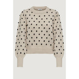 Jacqueline De Yong Beige Polyester Sweater