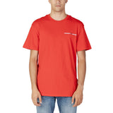 Tommy Hilfiger Jeans Red Cotton T-Shirt