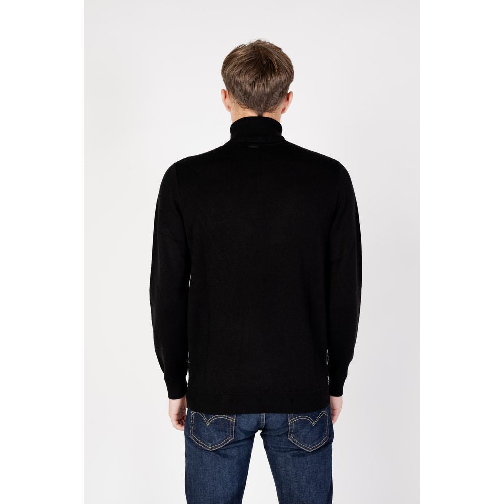 Antony Morato Black Wool Sweater