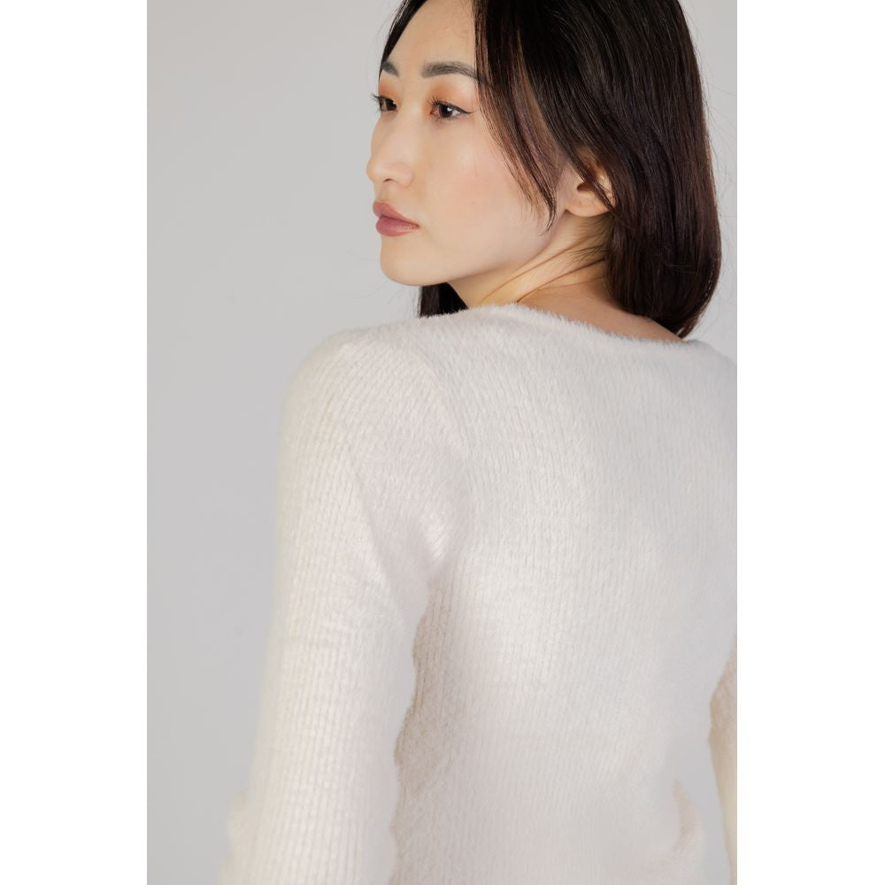 Morgan De Toi Cream Polyamide Sweater