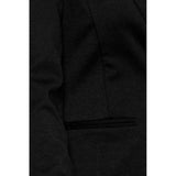 ICHI Black Polyester Suits & Blazer