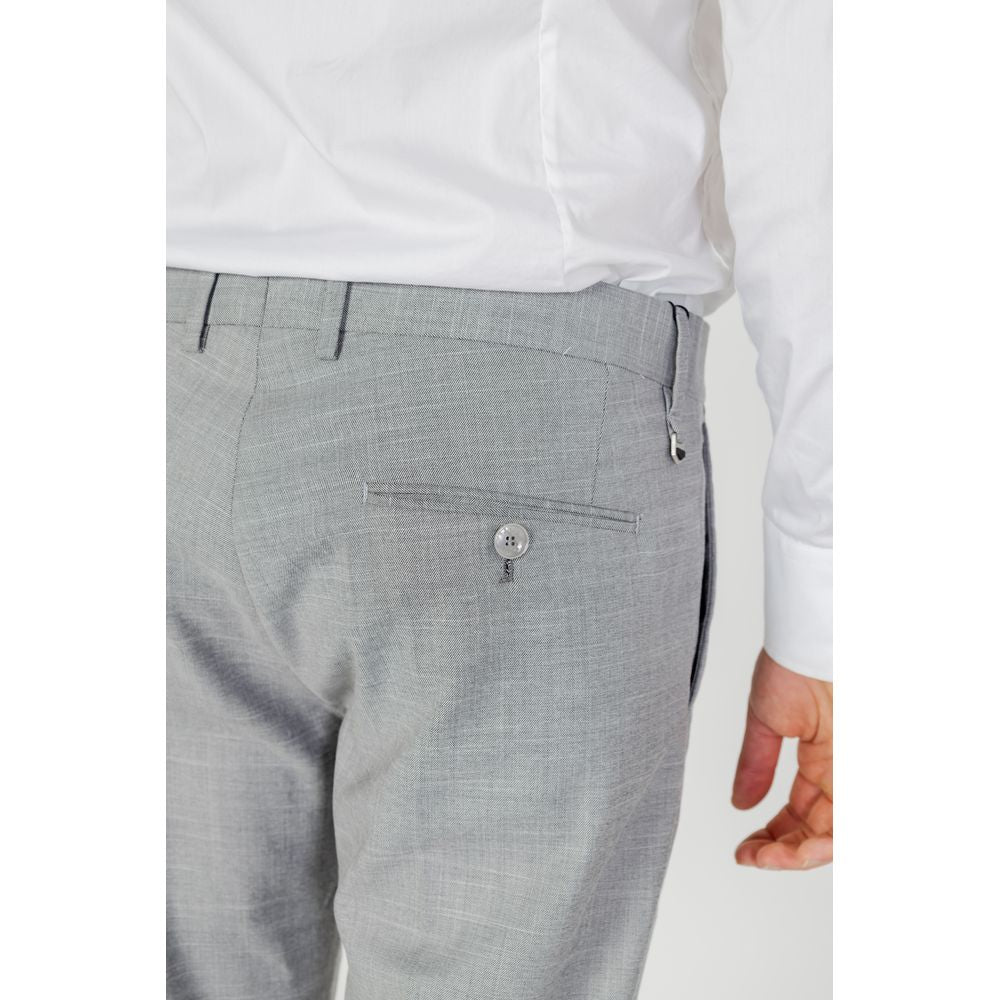 Antony Morato Gray Polyester Jeans & Pant