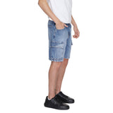 Antony Morato Blue Cotton Short