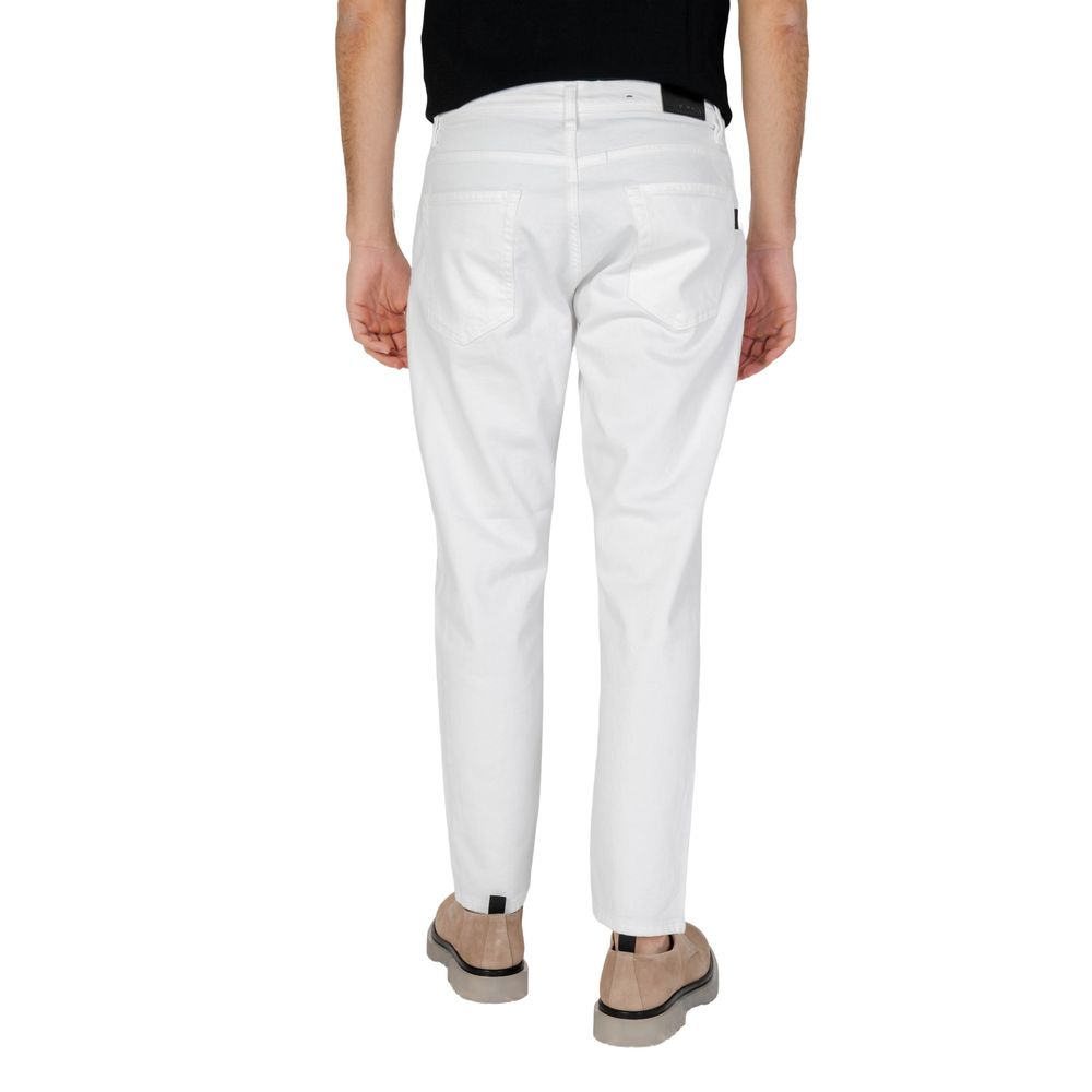 Antony Morato White Cotton Jeans & Pant