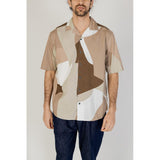 Only & Sons Brown Cotton Shortsleeve Shirt