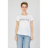 Blauer White Cotton Tops & T-Shirt