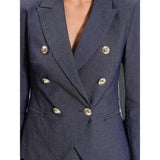 Rinascimento Blue Cotton Suits & Blazer