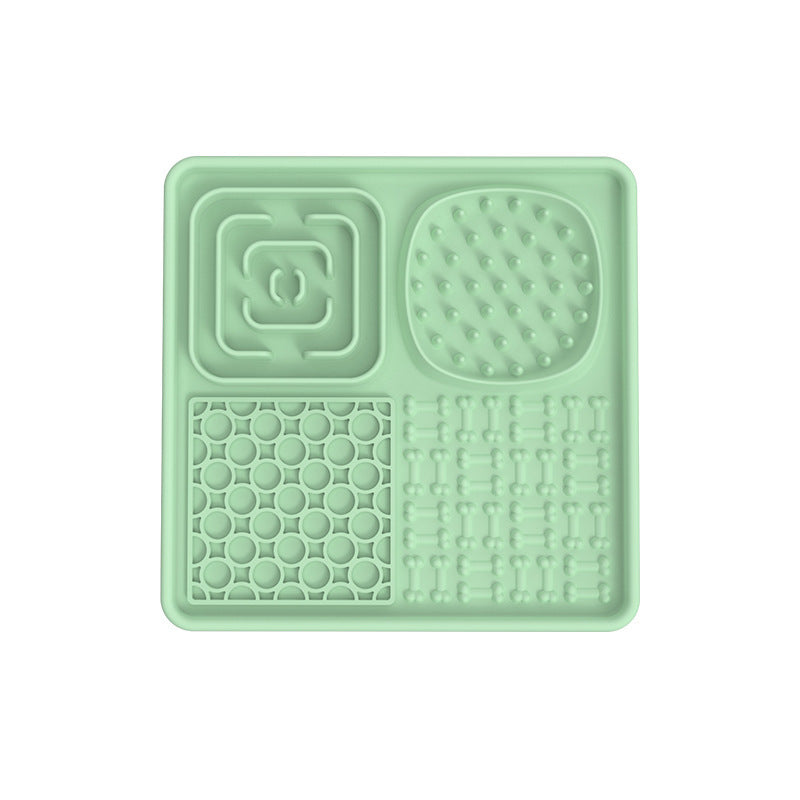 Silicone Pet Feeding Mat and Slow Feed Pad