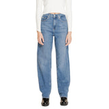 Calvin Klein Jeans Blue Cotton Relaxed Fit Jeans