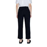 Street One Black Viscose Casual Pants