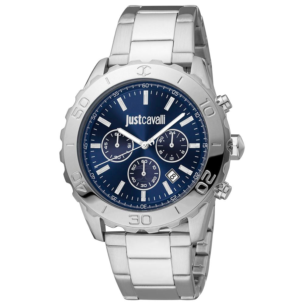 Men's Just Cavalli Silver Watch