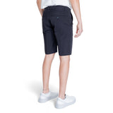 Antony Morato Black Cotton Bermuda Shorts