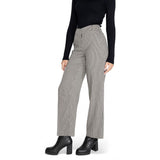 Only Black Polyester Flared Pants