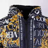 Versace Baroque Polyester Reversible Jacket - Men's