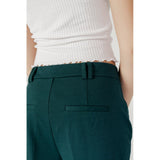 Only Green Polyester Casual Pants