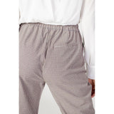 Only Beige Polyester Flared Pants