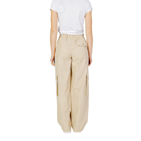 Only Beige Cotton Cargo Pants