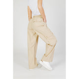 Only Beige Cotton Cargo Pants