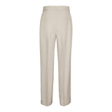 Vero Moda Gray Polyester Casual Pants