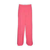 Vero Moda Pink Polyester Casual Pants