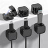 6 Pack Cord Holder Magnetic Cable Clips Phone Cord Organizer for Desk Adhesive Charger Wire Holders USB Cable Management for Office Desk Car Wall Under Desk Nightstand